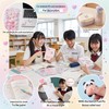 2 Pack Squishy Butt Stress Relief Stickers Cute 3D Peach