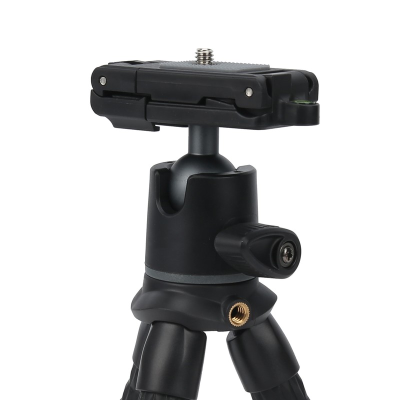 TELESIN Portable Tripod Stand Flexible Desktop 360° Ball Head Tripod