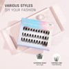 LANKIZ Lash Clusters, DIY Lashes Extension, 44pcs Classic Individual Lashes
