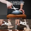 MISHURACLES Multi-functional Chicken Fish Meat Bone Scissors Stainless Steel Poultry