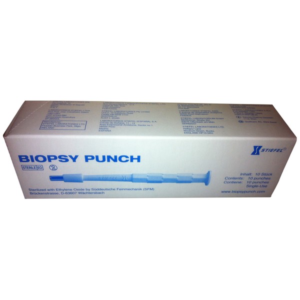 GSK-Stiefel STIEF-BP8 Biopsy Punch Sterile 8mm (Pack of 10)