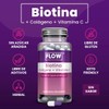 Biotina Colágeno Vitamina C 90 Cápsulas Flow Sin sabor