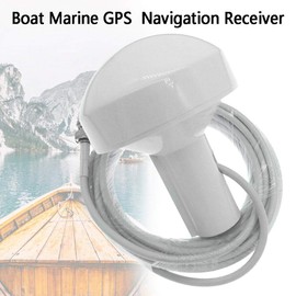 Tuperoymse Ship GPS Active Marine Navigation Antenna 10M BNC Male Plug Connector