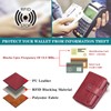 FALAN MULE Purses for Women RFID Blocking Small Compact Bifold