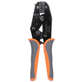 iCrimp Ratchet Deutsch Crimp Tool for DT Connector, Deutsch Open barrel Terminal Wire Crimping Tool for AWG20,18,16 IWS-20DS