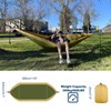 Camping Hammock - Single&Double Lightweigtht Nylon Hammocks with Tree Straps,