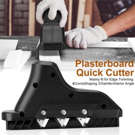 URTERYSER Fast Cutter, Plasterboard Fast Cutter Plasterboard Edger Gypsum Board Hand Plane Edge