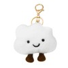 xuzhiyuan Funny Smiling Cloud Keyring Cute Smiling Face Cloud Soft