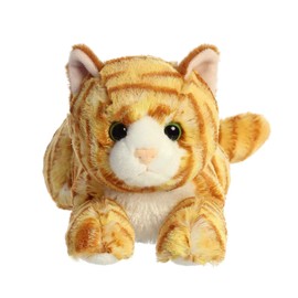Aurora® Adorable Flopsie™ Ginger Cat™ Stuffed Animal - Playful Ease - Timeless Companions - Orange 12 Inches
