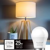 ProPOW 25 Watt Light Bulbs Equivalent A15 3W LED Light