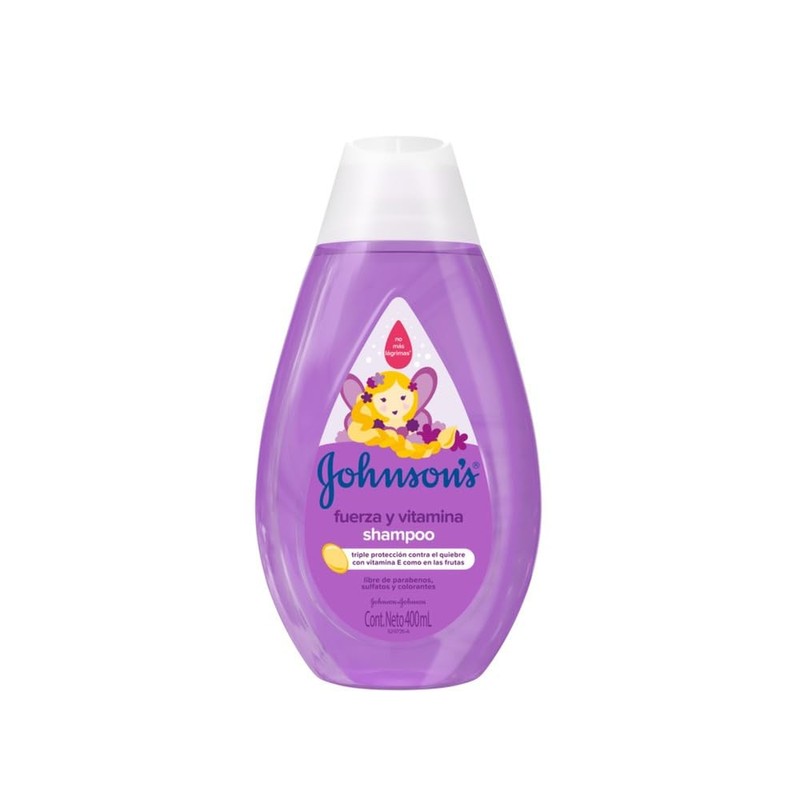 Johnson'S, Shampo Fuerza Y Vitamina 400 Ml