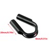 Antrader Rope Tube Thimble,4Pcs Stainless Steel Wire Rope Tube Thimble