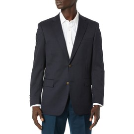 Palm Beach Men's James Performance Blazer, Navy, 40 Regular