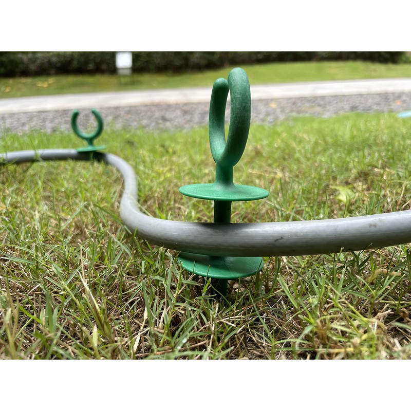 10 Pcs Green Garden Hose Guide holiday lights Holder High