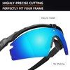 Alphax Ice Blue Polarized Replacement Lenses for Oakley Si M