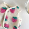 Dog Clothes Fashionable Soft Comfortable Warm Sleeveless Puppy Jacket for