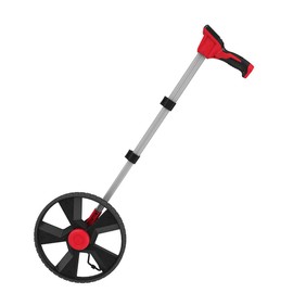 Milwoukee Fits Milwaukee 48-22-5112 12"" Digital Measuring Wheel w/ IP54 Backlit Screen