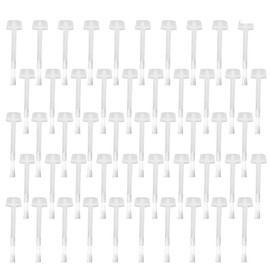 Beaupretty 100pcs Nail Polish Replacement Brush Gel Liquid Brushes Dipping Powder Brushes for DIY Nail Art Home Salon