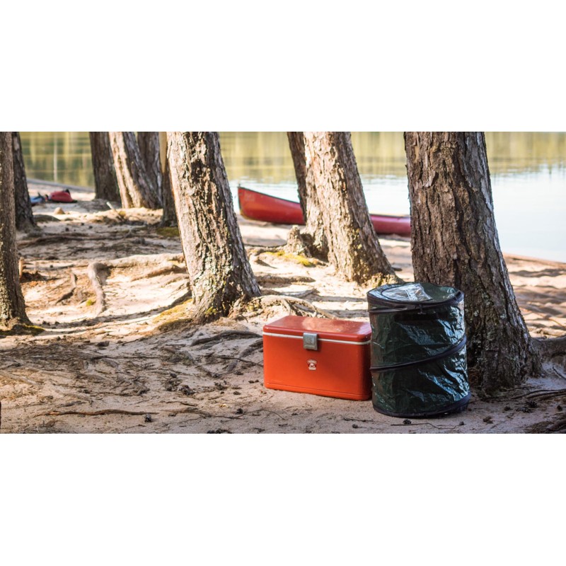 Coghlan's Pop-Up Lightweight Trash & Recycle Can – Collapsible Dual-Purpose