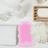 Coheali Guantes Silicona Baño Cepillos Masaje Hombres Mujeres Color Azar