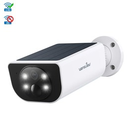 Wansview 2K Smart Security Camera, Wireless Indoor/Outdoor, Continuous Solar/Battery Powered, 2.4 GHz WiFi, 2K Color Night Vision, IP65 Weatherproof, PIR Human Detection, 2-Way Audio, SD Card/Cloud Storage, Compatible with Alexa/Google Home outdoor home 