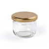 MARKY'S Mini Glass Jars With Tin Lids - 24 pack