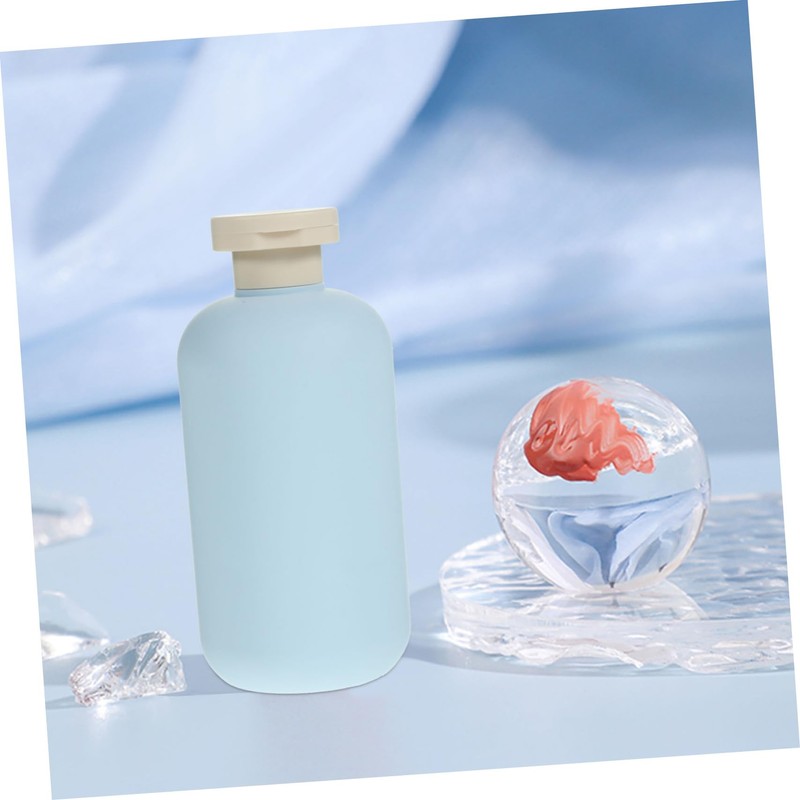 Ipetboom 2Pcs Refillable Travel Shampoo Bottles with Leak Flip Caps
