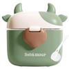 Bebamour Baby Formula Dispenser, BPA Free Portable Milk Powder and