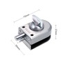 2 Pack ZONADAH High Quality Glass Door Locks 304 Stainless