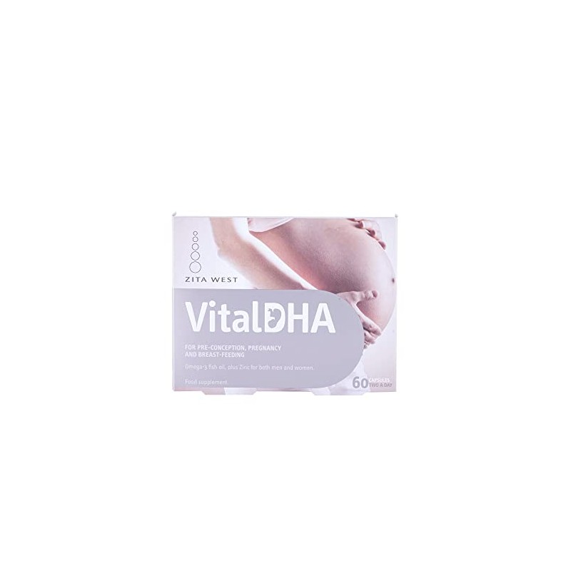 Zita West Vital DHA with Omega 3 for Fertility, Pregnancy