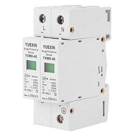 PV Haus Surge Protection 220V 2P 40KA Low Voltage Arrester Device Protection Device Lightning Protection