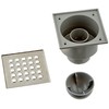 Jimten 24048 Drain Vert, Stainless Steel Gratings 50/40 24048
