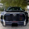 Advanced Trims Set of 4 RED Tundra 2022-2025 : Tailgate