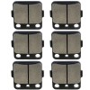 Celox Front Rear Brake Pads for Yamaha Raptor YFM 660