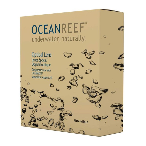 OCEAN REEF Lens for Lens 2.0 Support, Right -4.0, Clear (OR033413)