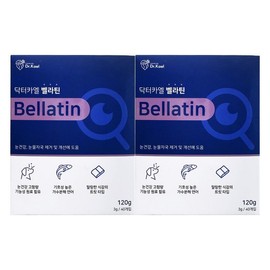 Dr. Kaell Bellatin Dog Eye Supplement for Senior Dogs, Tear Stains, Odor, Antioxidant, Lutein 120g (2 Packs) / Circle / 닥터카엘 벨라틴 강아지 눈 영양제 노령견 눈물자국 냄새 항산화 루테인 120g 2개 / 써클