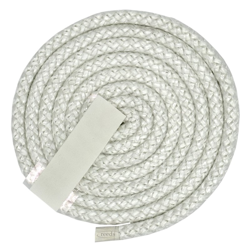 FLUE2U 12mm x 2 Metre Stove Fire Glass Fiber Rope