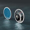 CHURYUML 18 Year Sobriety Coin Tree of Life Sobriety Chip