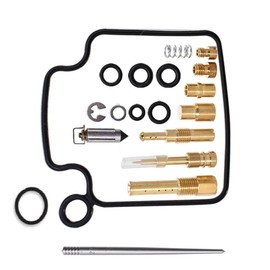 YJGZSVK Carburetor Rebuild Kit for Honda Rincon 650 TRX650FA 2003-2005 Foreman 500 TRX500 2005-2011 Rancher 400 TRX400 TRX400FA/FGA 2004-2007