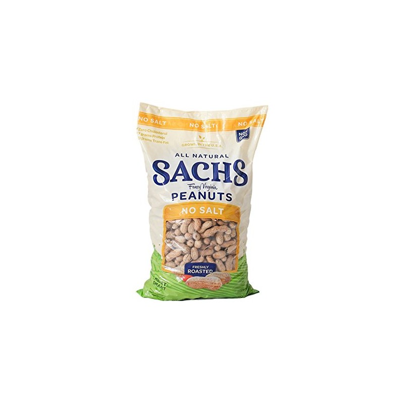 Sachs Unsalted In-Shell Peanuts, 80 Ounce