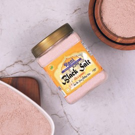 Rani Black Salt Powder (Kala Namak) Mineral 32oz (2lbs) 908g PET Jar, Pack of 6 ~ Unrefined, Pure & Natural | Vegan | Gluten Friendly | NON-GMO | Kosher | Indian Origin | Perfect for Tofu Scramble