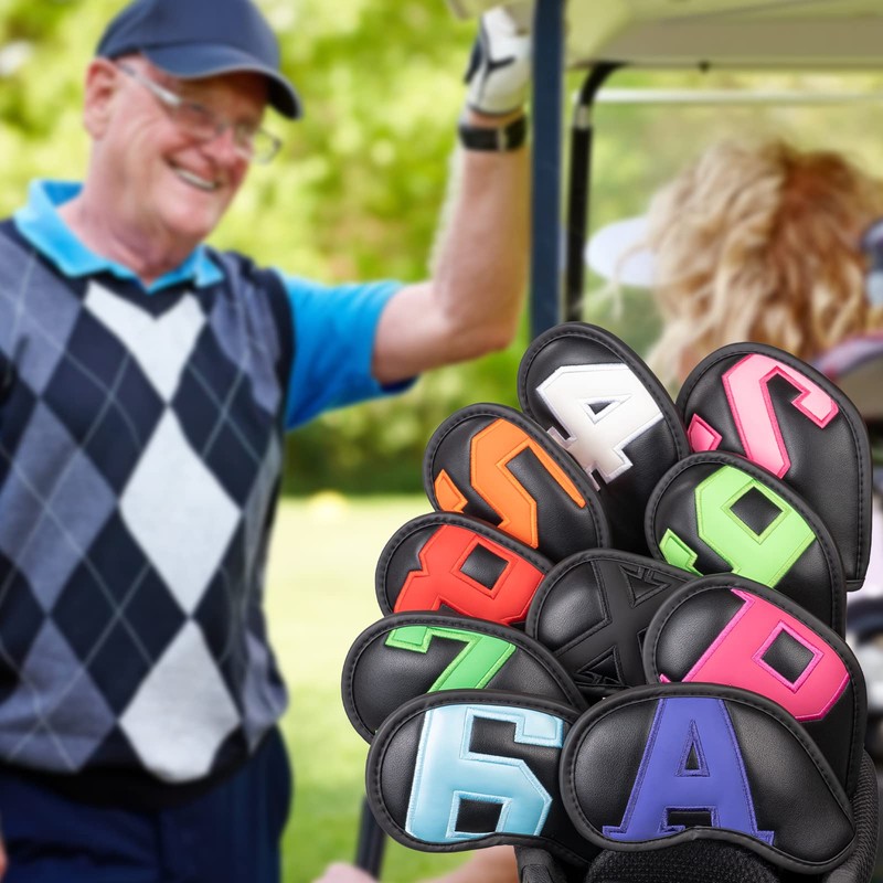 Golf Iron Cover Magnet Wedge Cover Club Head Cover Set