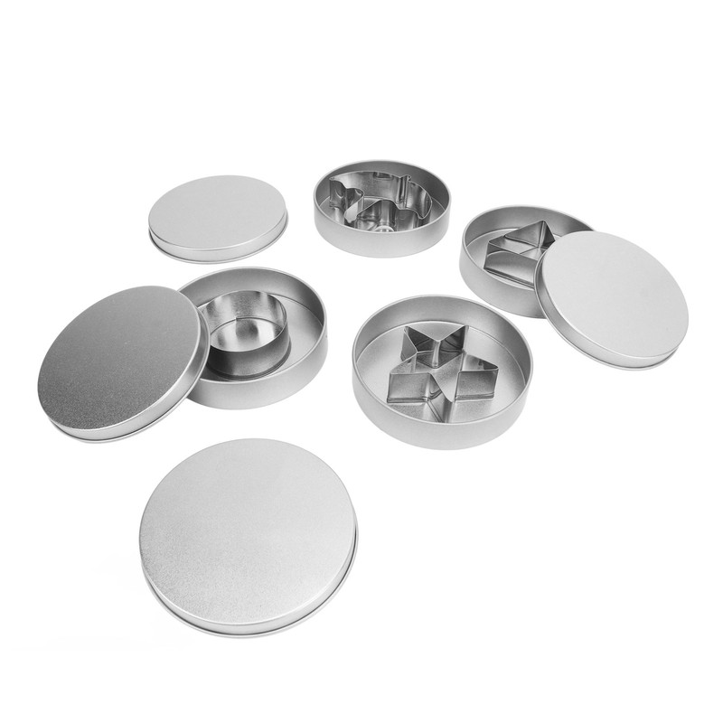 4Pcs Stainless Steel Cookie Cutter Set Biscuit Cutter Set Candy