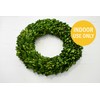 Preserved Boxwood Wreath for Summer Decor – 16 Inch Lush