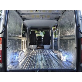 Car Insulation Automotive Car Insulation thermal Heat sound deadener 10 sq. ft. 2' x 5' roll