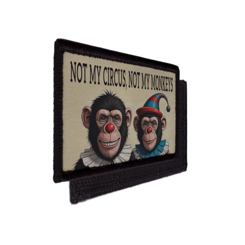 Mindset is Everything Think Big Fish Shark Patch Morale Hook