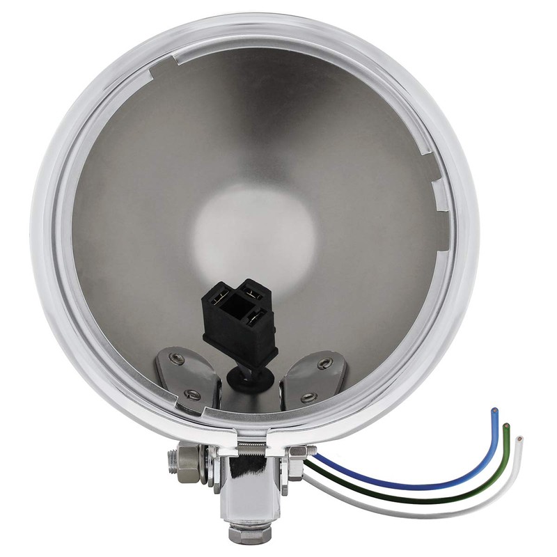 United Pacific 32051 5-3/4 inch Chrome Motorcycle Headlight Housing Only