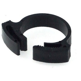 Pc-look - Plastic Hose Clamp for Watercooling Tubing 13 to 15mm outer diameter - Black