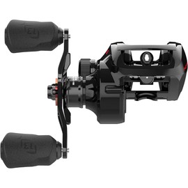 13 FISHING - Inception G2 Baitcast Reel - 7.3:1 Gear Ratio - Left Hand Retrieve (Fresh) - ING2-7.3-LH, Black