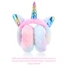 SATINIOR Unicorn Winter Ear Muffs, Cartoon Ear Plush, Fluffy, Warm,